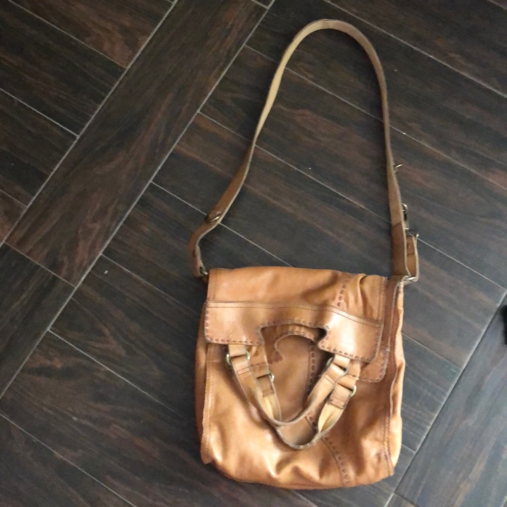 Lucky Brand Leather Fold over purse bag
